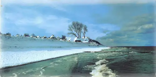 B35421 Winter an der Ostsee Deutschland