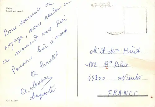 BF678 trinita dei monti roma Italien