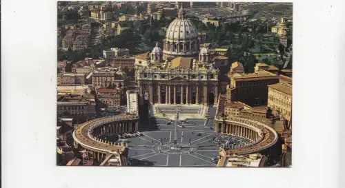 BF23267 roma piazza s pietro italy front/back image