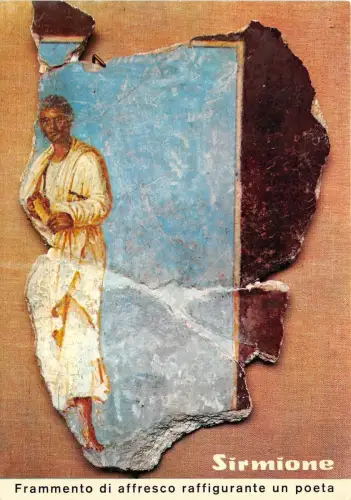 BG6771 sirmione lago di grada grotte di catullo italy