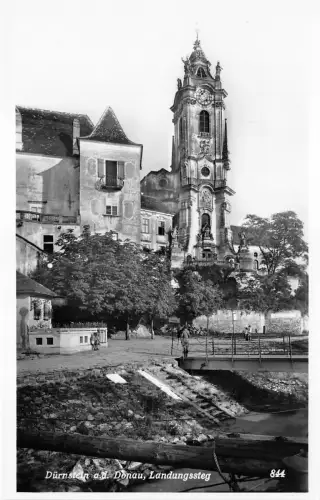 B68583 Österreich Durnstein Donau Landungssteg