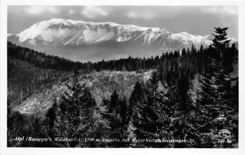 B68612 Österreich Rosegger's Waldheimat Seehoge