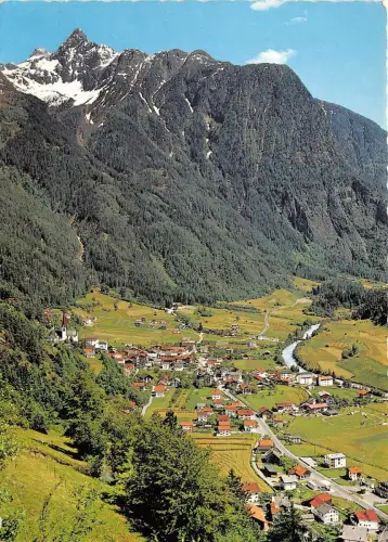 BG11694 luftkurort otz im otztal tirol gegen den acherkogel österreich