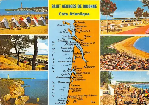 BC60130 Karten Cartes geographiques Saint Georges de Didonne