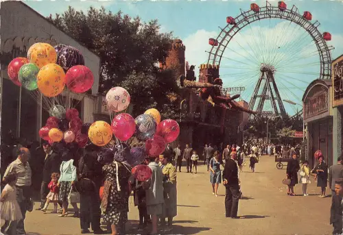 B48318 Wien Prater mit Riesenrad Österreich