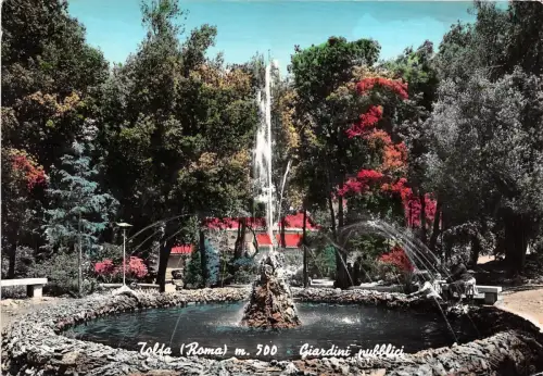 B58562 Tolfa Roma Giardini pubblici italy