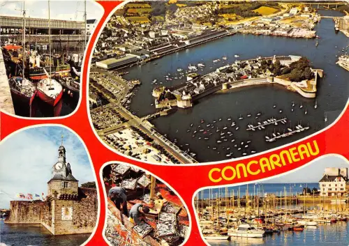 B53729 Concarneau Boote Bateaux Multi Vues Frankreich