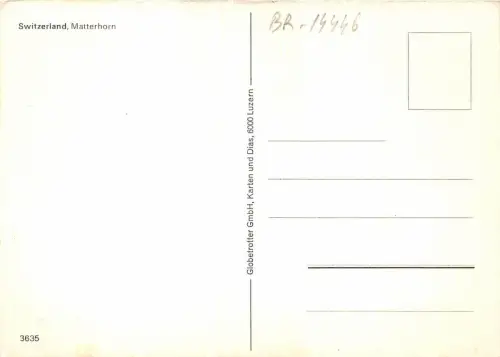 BR14446 Schweiz Matterhorn