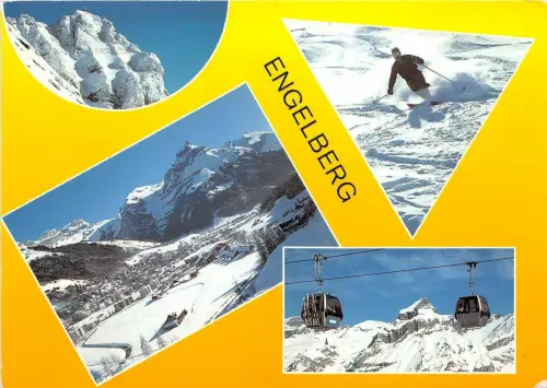 BG18043 Skiseilbahn Engelberg Schweiz