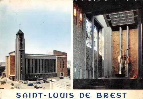 BR14046 Brest Eglise Saint louis france