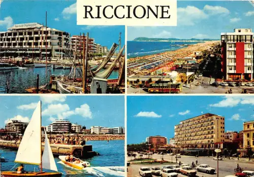 B66493 Riccione Schiff Baateaux Italien