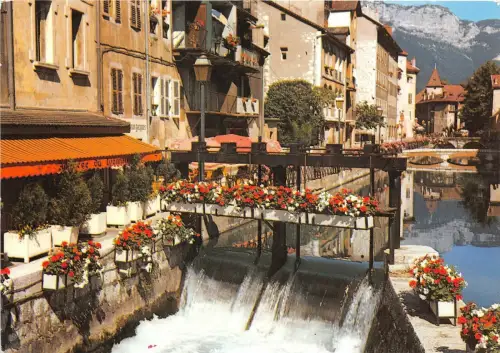 B50686 Annecy Les Vieux Quartiers Le Thiou france