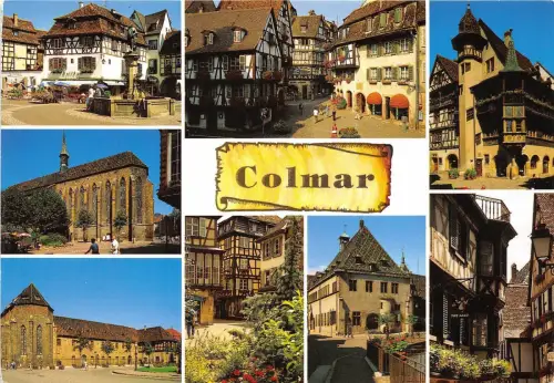 B50449 Colmar diverses aspects de la ville france