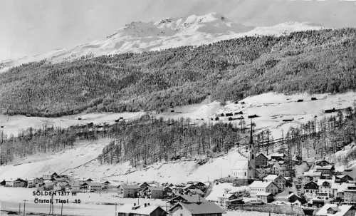 B3936 Österreich Sölden Otztal Tirol Front/Back Scan