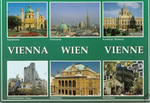 BF13571 wien multi views österreich front/back image