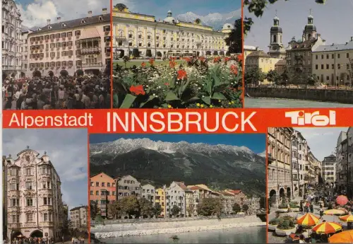BF26230 alpenstadt innsbruck tirol österreich Vorder-/Rückbild