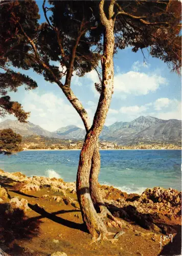 BR21737 Menton vue du Cap martin france