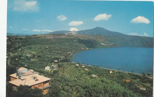 BF23565 lago di castelgandolfo roma panorama italien Vorder-/Rückbild