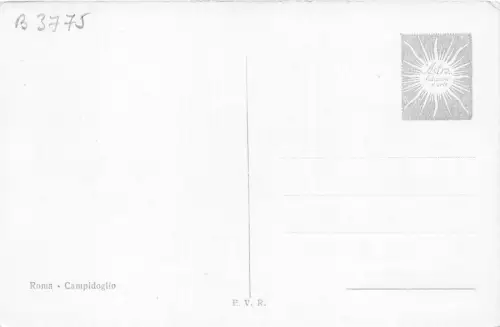 B3775 Italien Roma Campidoglio Front/Back Scan