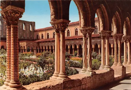 B68947 Monreale Interno del Chiosta Italien