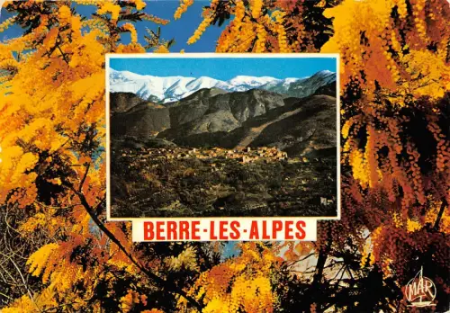 BR513 France Les Alpes Maritimes Berre les Alpes multi vues