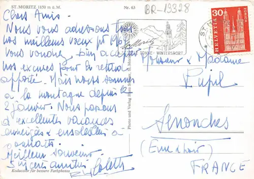 BR13328 St Moritz Schweiz