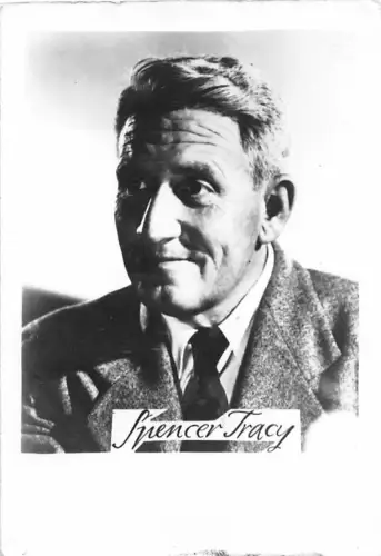 B55412 Francer Tracy Schauspieler Schauspieler 9x7cm