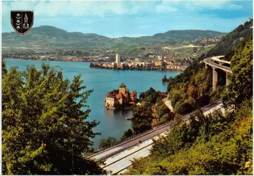 BR21194 Le Chateay de Chilon Montreux Schweiz