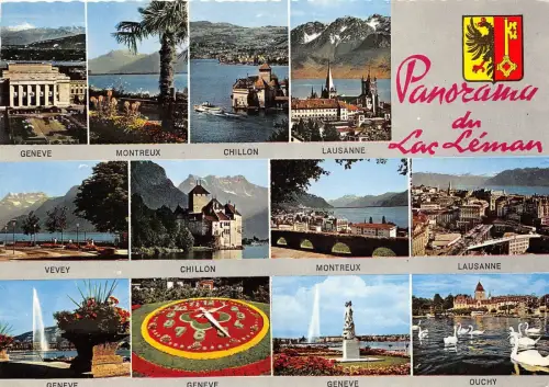 BG28208 le lac leman switzerland