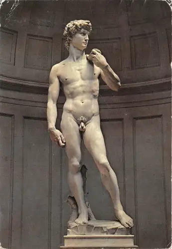 B73388 Firenze galleria accademia Italien