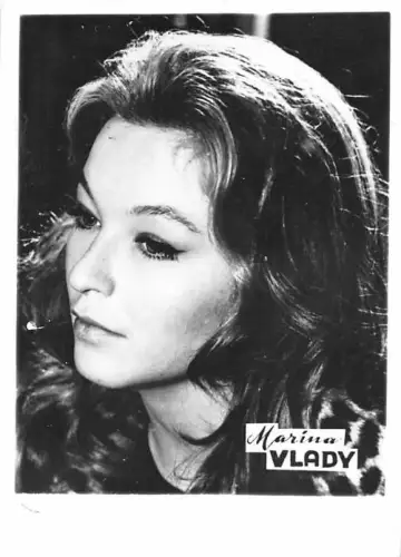 B55675 Marina Lady Schauspieler Schauspieler 9x7cm