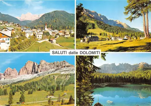 BG28069 dolomiti passo di costalunga latemar italy