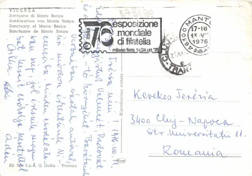 B73199 Santuario di monte berico Vecenza Italien