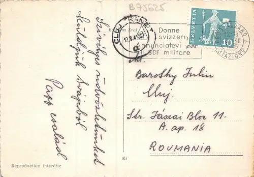 B75625 Lugano Schweiz