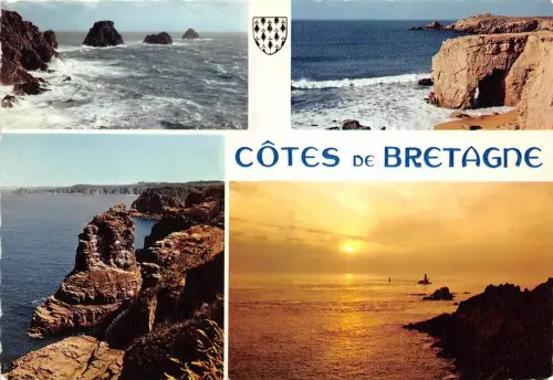 BR5065 Bretagne Le tas de pois la Presquile de Quilberan france