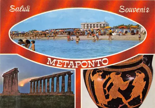 BG17971 Saluti Souvenir Metaponto Italien