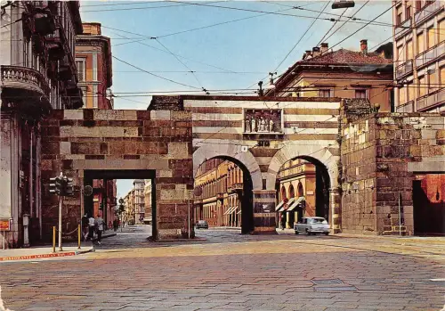 B58449 Milano Die Bögen der Porta Nuova Italien