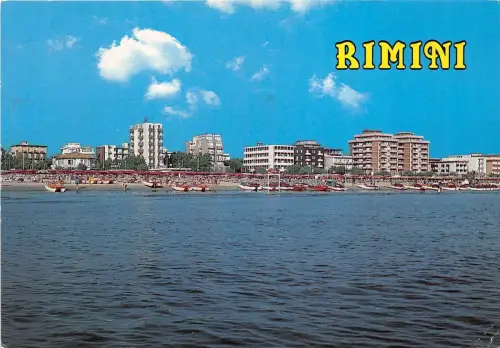 BG6528 rimini spiaggia e alberghi italy