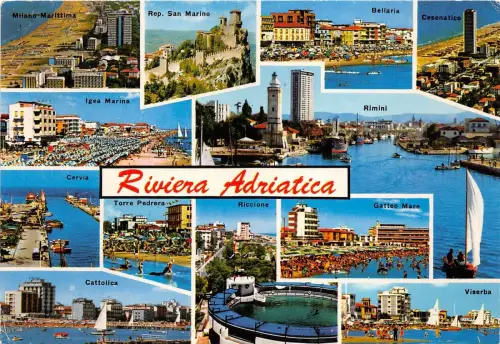 BG17846 riviera adriatica multi views italy