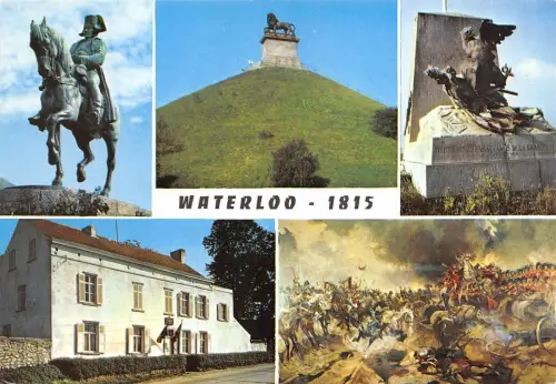 BG5165 Waterloo 1815 Multi Views Belgien