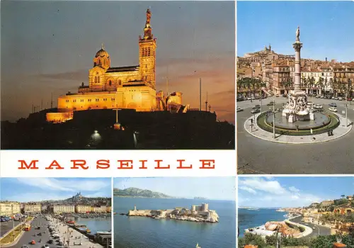 BR1026 Frankreich Marseille Multi Vues