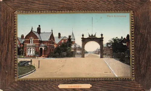 BR64404 Parkeingang Grimsby UK