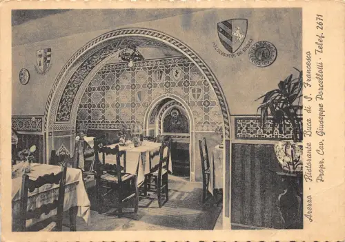 BR42695 Arezza Ristorante Buca di s Francesco italy