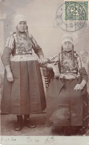 B94079 Niederlande Damen Hafen Kostüme Typen Folklore