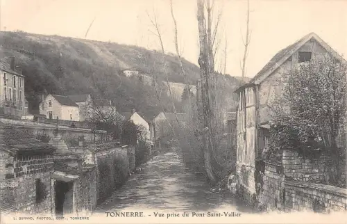 BF5642 tonnerre vue prise du pont saint vallier france Frankreich