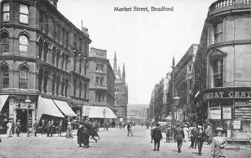 BR64369 market street bradford uk