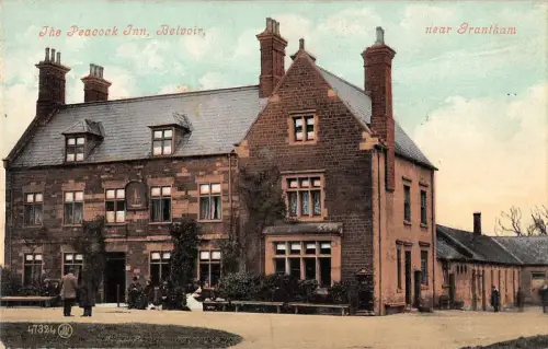 BR98370 the peacock inn belvoir near grantham valentine 47324 uk