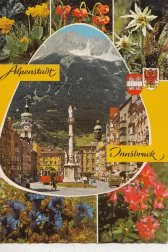 BF29973 alpenstadt innsbruck österreich Vorder-/Rückbild