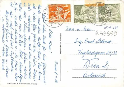 B47999 Spitzmeilen Weissmeilen Magerrain Alp Fursch Schweiz