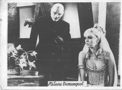 BC43350 Milene Demongeot Schauspieler Schauspieler vrais Foto Echtfoto 9x7cm